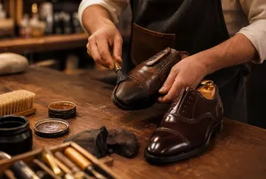 Reforma de sapatos sociais em Carapicuíba